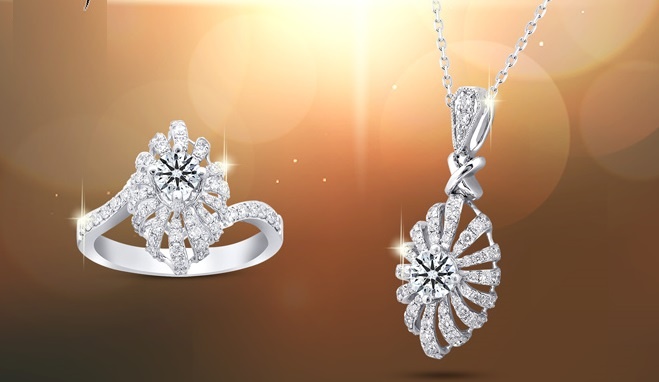 Kim cương được chế tác thành nhiều món đồ trang sức quý giá.