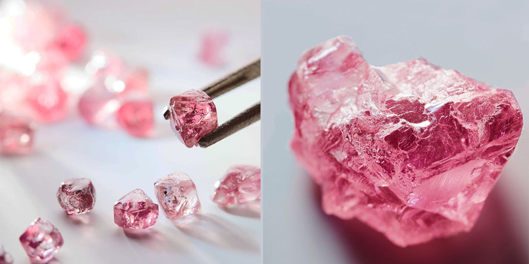 Thực tế, kim cương hồng là những viên kim cương "khiếm khuyết"